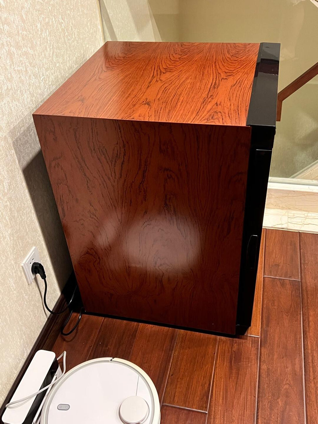 Raching C150A Brown Electric Cigar Humidor Hold 500ct Cigars Capacity