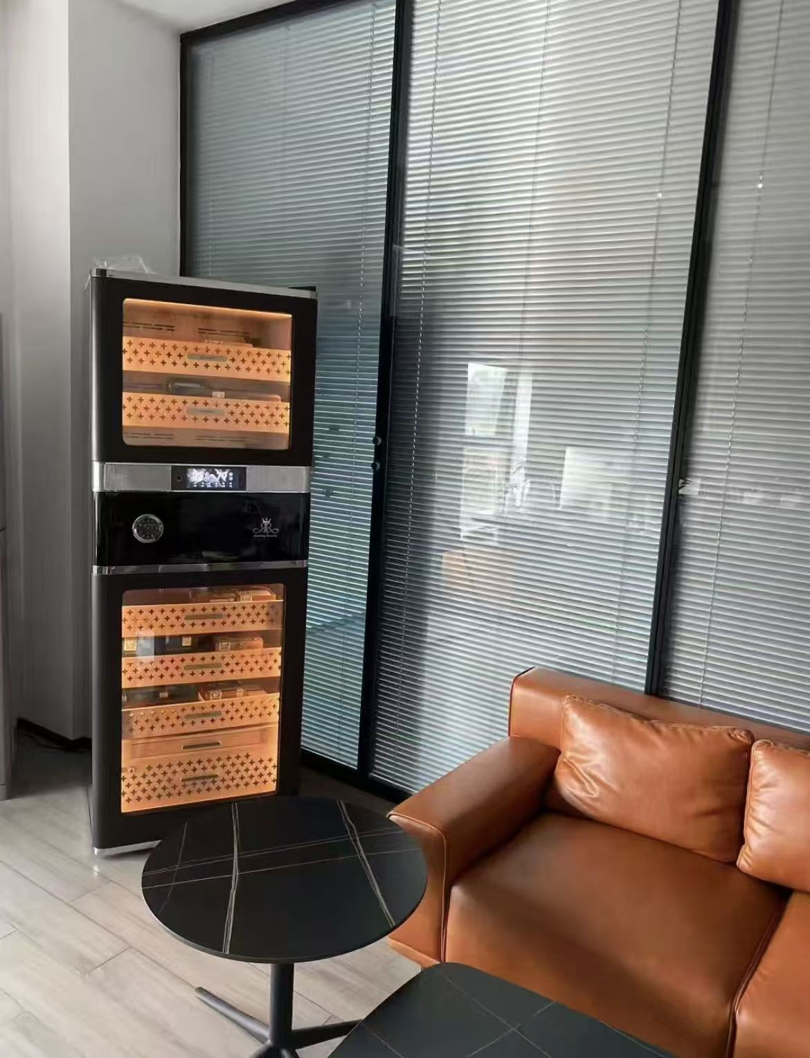 Best Selling Large Size RR980 Electric Cigar Humidor Hold 3000CT Cigars Cigar Cabinet