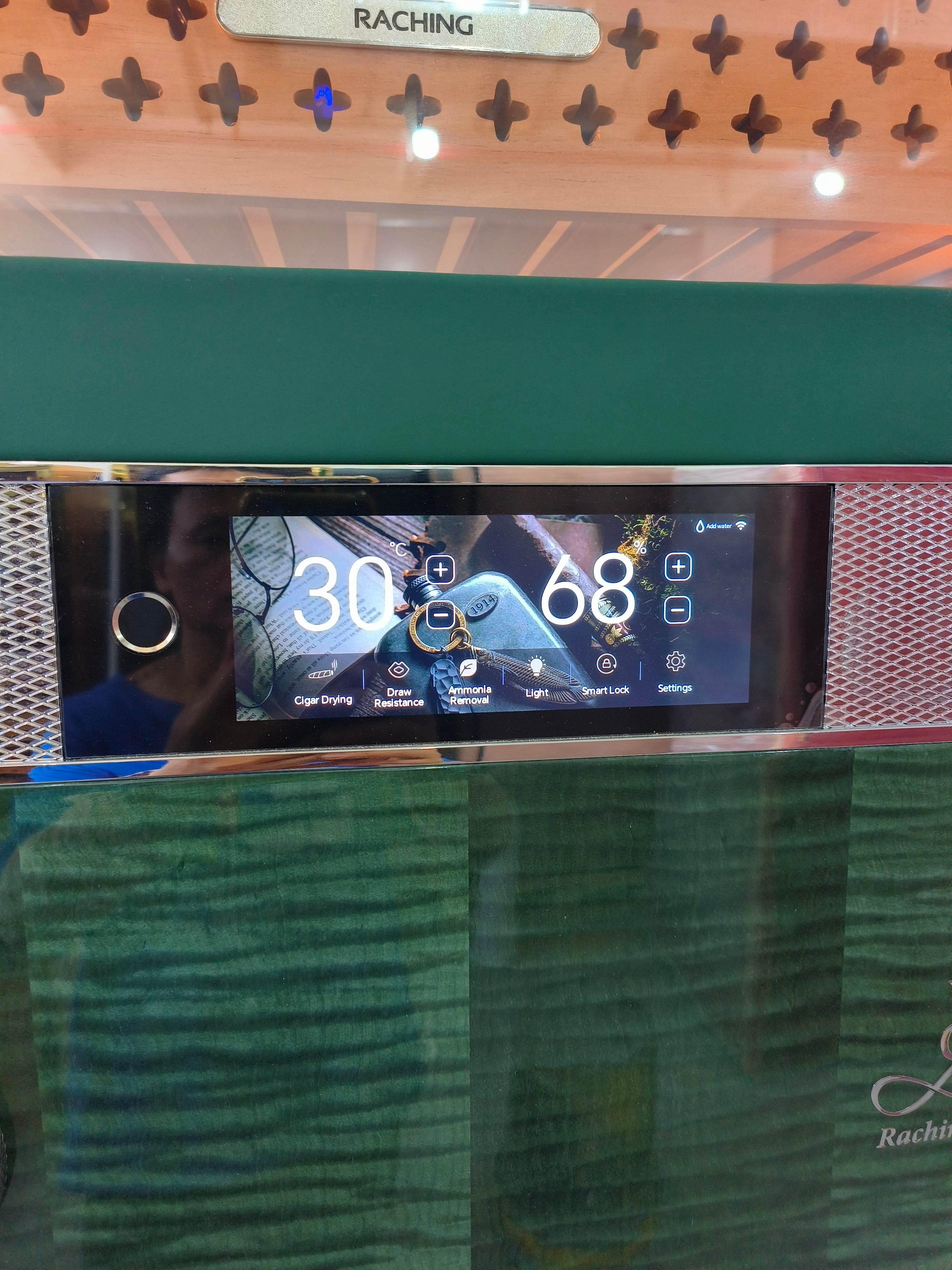 Luxury Beautiful Raching RR980 Electric Cigar Humidor Hold 3000CT Cigars Max Size For Cigar Shop/lounge/household