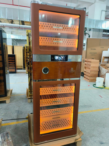 Ready to Ship RR980 Electric Cigar Humidor Hold 3000CT Cigars Max Size For Cigar Shop/lounge/household
