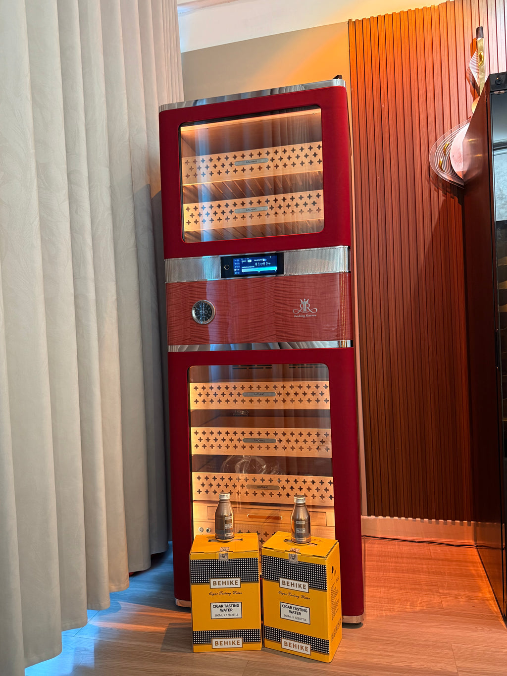 Premium Quality Raching RR980 Electric Cigar Humidor Hold 3000CT Cigars Max Size