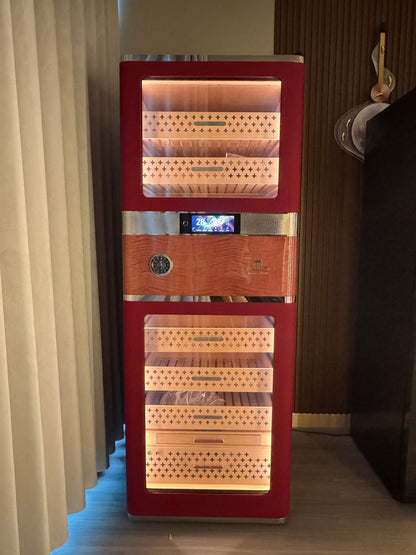 Premium Quality Raching RR980 Electric Cigar Humidor Hold 3000CT Cigars Max Size
